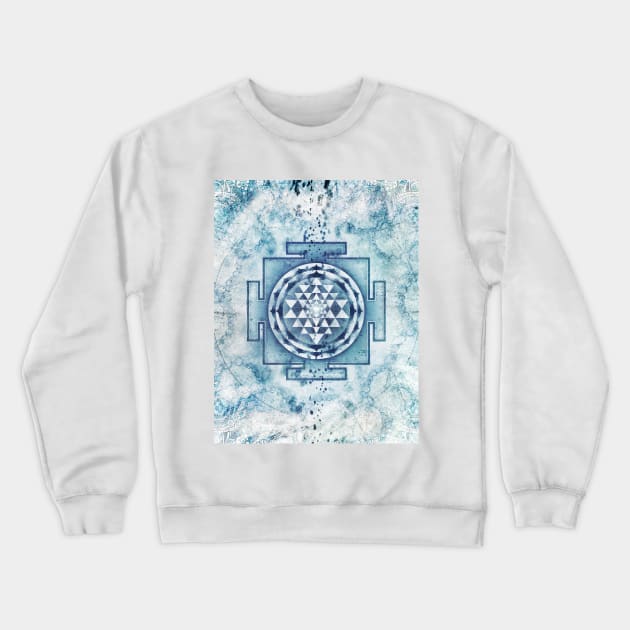 Nirvana Yantra Crewneck Sweatshirt by MCAshe spiritual art 